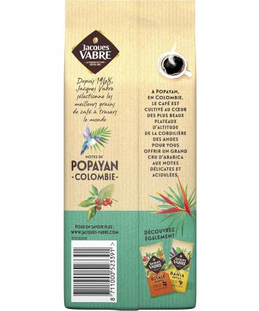 Jacques Vabre Popayan Ground Coffee Origin Colombia 250g - Buy Online on GoSupps.com