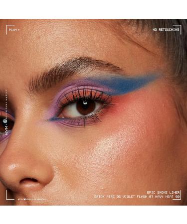 NYX Professional Makeup Smokey Eyes Eyeliner - Vegan Epic Smoke Liner in Brick Fire (Red) 06 | International Shipping Available - Buy Online on GoSupps.com