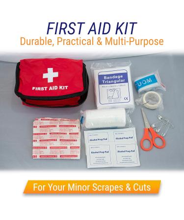 USCG Boating Safety Kit | Electronic Flare, First Aid, Whistle, Multi Tool | Waterproof Case | Plastic - Buy Online on GoSupps.com