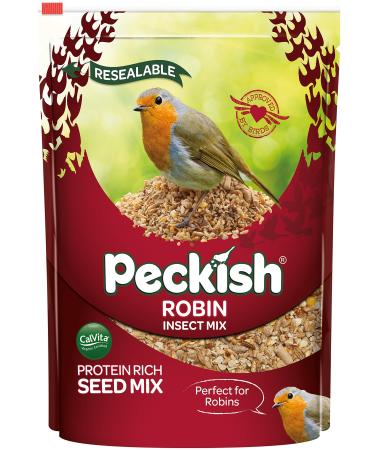 Peckish Robin Bird Seed and Insect Mix 1 kg brown 1 kg (Pack of 1) Single - Buy Online on GoSupps.com