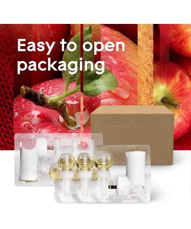 Glade PlugIns Apple Cinnamon Starter Kit - 2 Warmers + 6 Refills | Scented Essential Oils for Home & Bathroom | 4.02 Fl Oz - Buy Online on GoSupps.com