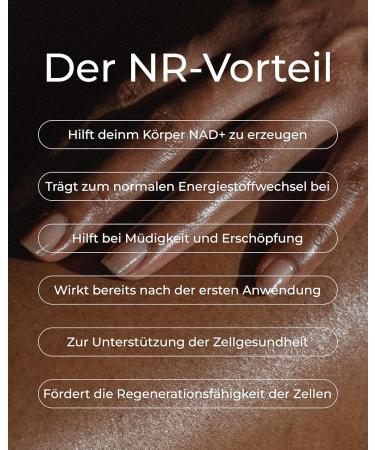100% Pure NAD+ Nicotinamide Riboside Chloride 10g Powder | Doctor-Developed | Alternative to NMN | Made in Germany - Buy Online on GoSupps.com