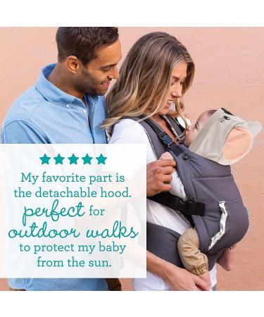 Infantino Cuddle Up Hoodie Baby Carrier Bundle Pack - Fox & Koala | Storage Pocket, Lumbar Support | Newborns to Toddlers 12-40 lbs - Buy Online on GoSupps.com