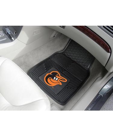 FANMATS 8832 Baltimore Orioles 2-Piece Heavy Duty Vinyl Car Mat Set - Front Row Floor Mats - All Weather Protection - Universal Fit - Buy Online on GoSupps.com