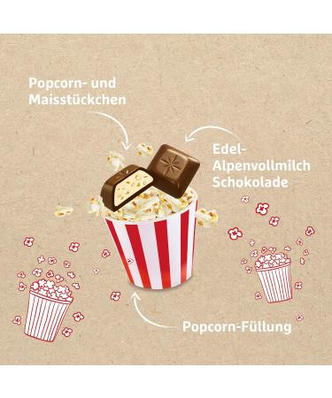 Buy Schogette Popcorn 100g Chocolate Bar - Indulgent Popcorn & Corn Treats | International Shipping - Buy Online on GoSupps.com