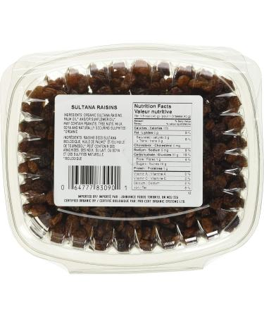 Organically Yours Sultana Raisins 300 Grams - Buy Online on GoSupps.com
