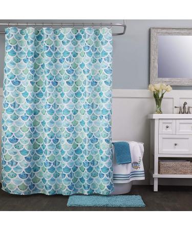 SKL Home Ocean Watercolor Scales Hand Towel Blue (2-Pack) - Aqua Hand Towel Set - Buy Online on GoSupps.com