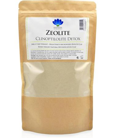 Zeolite Detox Clay - High Purity Micronized Zeolite Powder - 500g - Buy Online on GoSupps.com