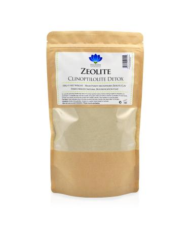 Zeolite Detox Clay - High Purity Micronized Zeolite Powder - 500g
