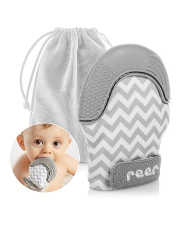 reer teething mitten great teething aid for babies quick help for teething - Buy Online on GoSupps.com