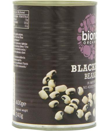 Biona Organic Blackeye Beans in Water 400g Package may vary (Pack of 2) - Buy Online on GoSupps.com