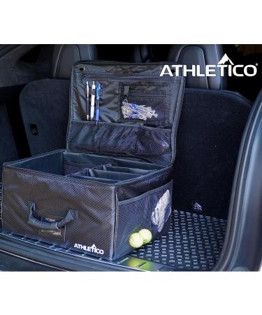 Athletico Golf Trunk Organizer + Shoe Bag (Black) - Keep Your Golf Gear Organized on the Go - Buy Online on GoSupps.com