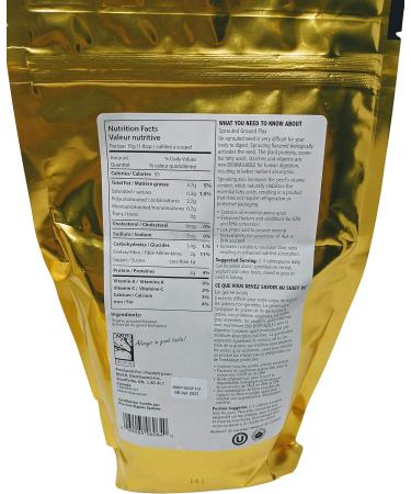 Sprouted Organic Flax Powder - Buy Online on GoSupps.com