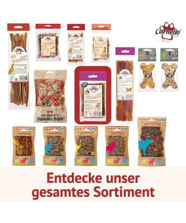 Carnello Puppy Treats - Grain-Free Chewing Bones & Dog Snacks (3 x 60g Pack) - Healthy Chicken Flavor - Buy Online on GoSupps.com