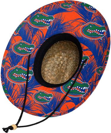 FOCO Men's NCAA Florida Gators Floral Lifeguard Beach Straw Sun Hat - One Size - Buy Online on GoSupps.com