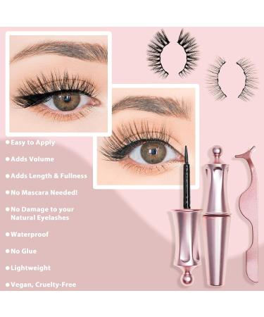 FReed Blue Magnetic Eyeliner Eyelash Kit - Easy Application Vegan Waterproof & Reusable | All Natural Beauty Solution - Buy Online on GoSupps.com