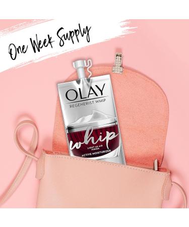 Olay Regenerist Retinol Face Serum Retinol 24 Night Face Serum 1.3oz + Whip Face Moisturizer Travel/Trial Size Gift Set - Buy Online on GoSupps.com