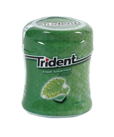 Gums Trident la menthe grageas bateau 82,6 G