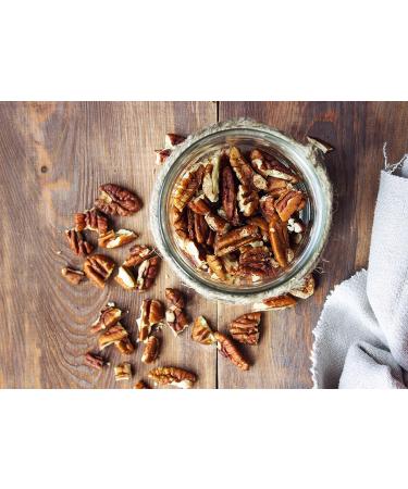 Raw Pecan Pieces 2 Pounds - Non-GMO, Unsalted, Kosher, Vegan, Sirtfood, Iron & Calcium - Perfect for Baking, Desserts, Salads - Bulk Pack - Buy Online on GoSupps.com