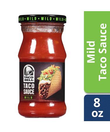 Taco Bell Mild Taco Sauce - 8 oz Bottle | Authentic Flavor for Tacos - Buy Online on GoSupps.com