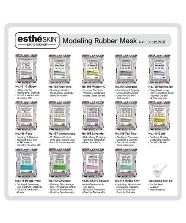 estheSKIN No.105 Hyaluronic Acid Modeling Mask Powder - 35 Oz | Professional Facial Treatment - Buy Online on GoSupps.com