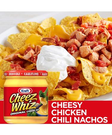 Cheez Whiz Original Plain Cheese Dip - 15 oz Jar | Buy Online - Buy Online on GoSupps.com