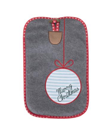 Fashy 2.0L hot water bottle with cover "Merry Christmas" 67319 21