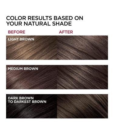 L'Oreal Superior Preference 4 Natural Dark Brown Hair Color - Fade-Defying & Shine System | 1 Application - Buy Online on GoSupps.com