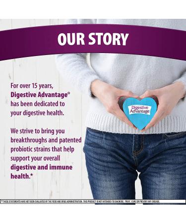 Schiff Digestive Advantage Probiotic Gummies - 90 Natural Fruit Flavor Gummies for Digestive Health - Buy Online on GoSupps.com