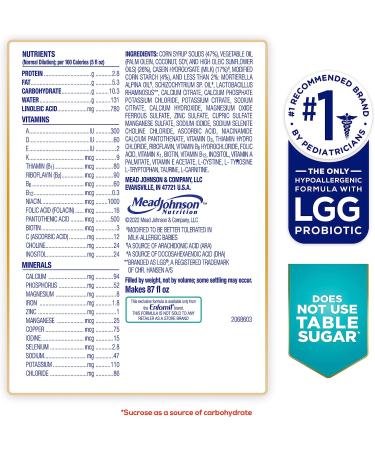 Enfamil Nutramigen Infant Formula | Hypoallergenic & Lactose-Free with Enflora LGG | Fast Relief from Colic | 27.8 oz (Pack of 4) - Buy Online on GoSupps.com