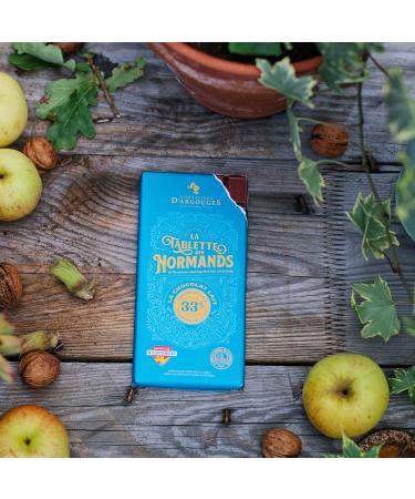Chevaliers d'Argouges - Milk chocolate bar 33% - The Normans' milk chocolate bar 33% - 100g - Buy Online on GoSupps.com