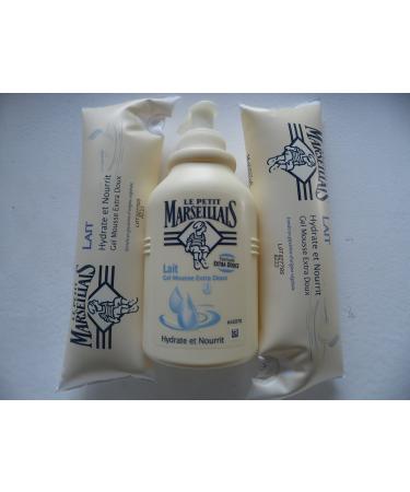 Le Petit Marseillais Le Petit Marseillais: 1 x 300ml milk bottle + 2 x 250ml refills each