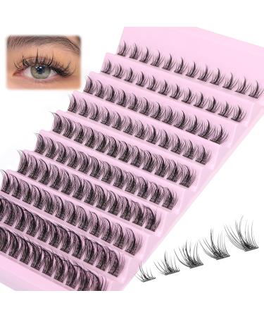 Manga lashes eyelashes extensions artificial eyelashes of course 120 PCs fake lashes cluster diy egg linen extension lashes extensions at home 8-16mm eyelashes by lvmixwig l02
