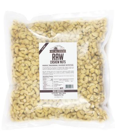 East Bali Cashews - Premium Raw Cashew Nuts - Protein Packed, Gluten Free, Non-GMO, Vegan Friendly Snack - 1 Count - 5lbs 5 Pound (Pack of 1)