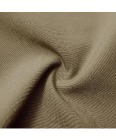 Men's Camouflage Guard Trousers - Monochrome Outdoor Stretch Overalls with Large Pockets | Soft Loose Cargo Pants for Rainy Weather | Available in Brown XS - Buy Online on GoSupps.com