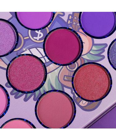 DE'LANCI Hawaii Blueberry Purple Eyeshadow Palette- 12 Shades, Ultra Pigmented Matte & Shimmer, Professional Mini Makeup Pallet - Buy Online on GoSupps.com