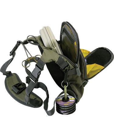 Allen Fall River Fishing Chest Pack Olive - Convenient Fishing Gear Storage - Buy Online on GoSupps.com