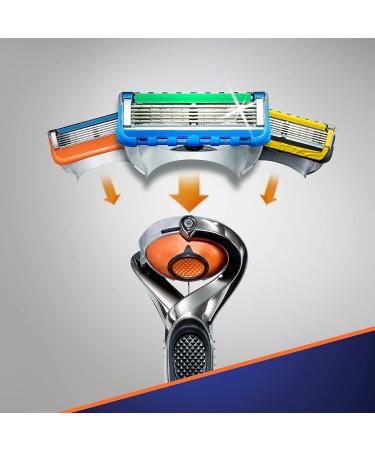 Gillette Fusion Proglide Men's Razor with Flexball Handle Technology - 1 Blade - Buy Online on GoSupps.com