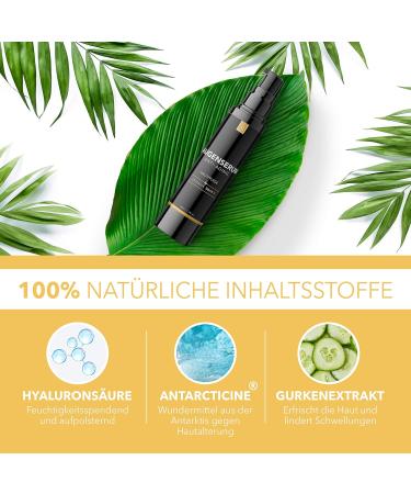 Anthony Brown Eye Cream for Men - 50ml | Instant Fresh Eyes in 5min with Hyaluronic Acid & Vitamin C | Anti-Wrinkle Serum for Dark Circles - International Shipping Available - Buy Online on GoSupps.com