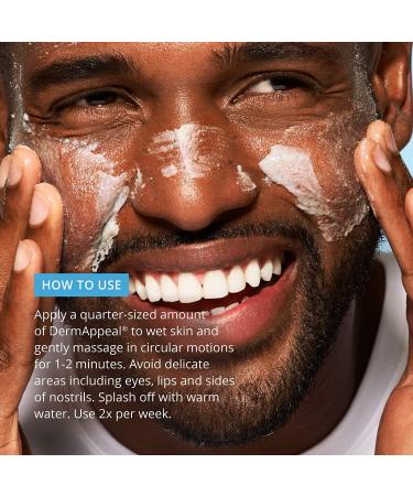 SKINN Dermappeal Microdermabrasion Treatment 2oz - Exfoliating Facial Scrub for Smoother, Brighter, and Flawless Skin - Buy Online on GoSupps.com