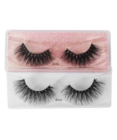 10 Pairs 3D Soft Mink False Eyelashes - Handmade Wispy Fluffy Long Lashes | Natural Eye Extension Makeup Kit (K005) - International Shipping - Buy Online on GoSupps.com