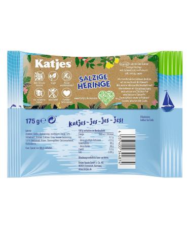 Buy Katjes Salty Herring Vegan Bulk Pack - 20 x 175g | International Shipping Available - Buy Online on GoSupps.com