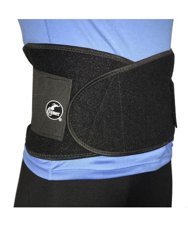 Cramer Double Strap Back Support Waist Belt For Abdominal and Lumbar Regions Lower Back Support Brace Back Pain Relief Back Compression Promotes Good Posture Supports Spine Stability Small/Medium