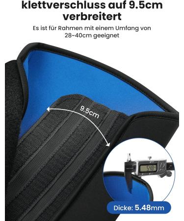 Coicer E-Bike Battery Protective Cover | Universal Fit 28-45cm | Cold & Dirt Protection | Enhance Lifespan of Bosch Integrated E-Bike Accessories - Buy Online on GoSupps.com