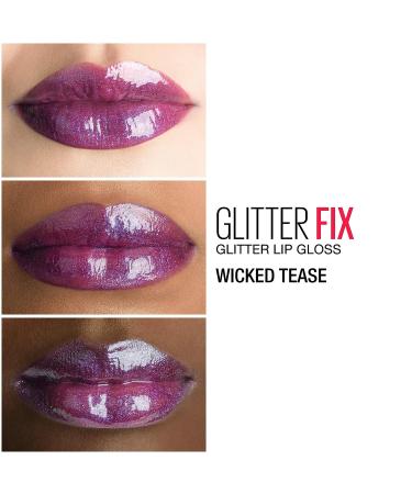 Maybelline Lip Studio Glitter Fix Glitter Lip Gloss - Wicked Tease 0.17 fl. oz - Buy Online on GoSupps.com