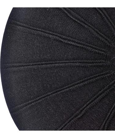 ZLYC Reversible Cashmere Knit French Beret Hat for Women and Girls - Solid Black - Buy Online on GoSupps.com