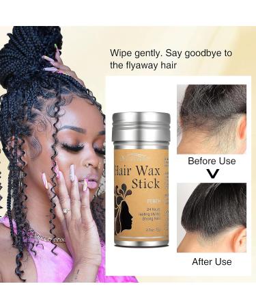 Stick Cheveux Plaquage 75g Hair Wax Stick Pour Discipliner Les Frisottis Et Les Cheveux Rebelles B ton De Cire Stick Cheveux Pour Femmes (Pack of 1) 0.08 g (Lot de 999) - Buy Online on GoSupps.com