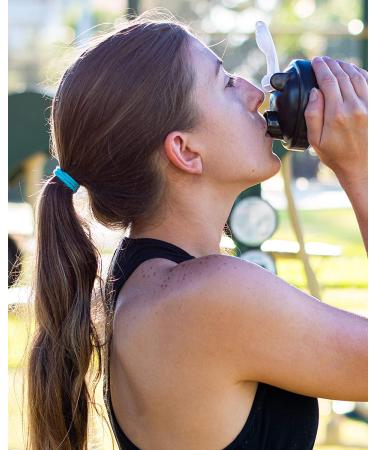 2021 Upgraded Shaker Bottle Lid Cap - Premium Leak Proof Design, Fits Rounded & Flat Base Bottles - Buy Online on GoSupps.com