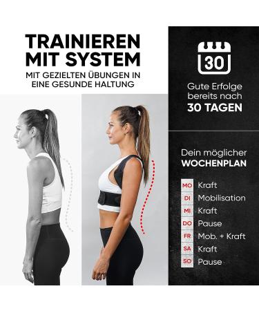 3-in-1 Painting Correction for Men & Women | Back Support Adjustable Shoulder Strap & Fitness Band | Perfect Posture & Shoulder Pain Relief | Premium Video Course Included - Buy Online on GoSupps.com