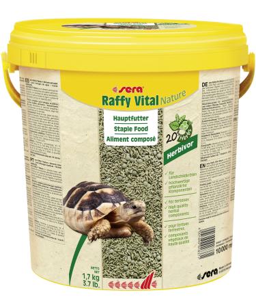 sera Raffy Vital Nature 10 L (1.7 kg) - Tasty herb variety for herbivorous reptiles tortoise food